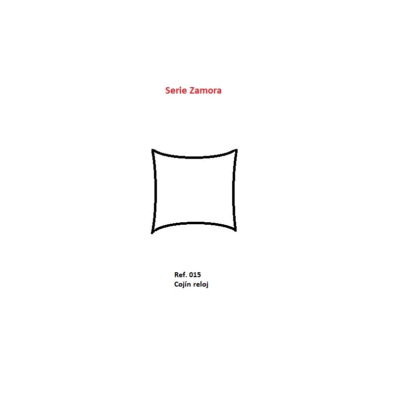 Estuche Zamora reloj / pulsera cojín 90x90x75 mm.